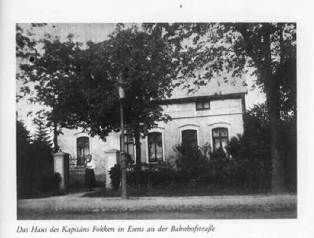 Villa Fokken Steuermannsquartier Езенс Екстериор снимка